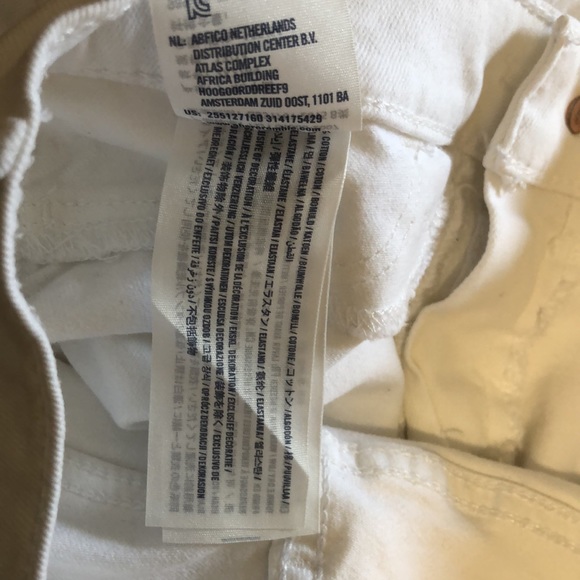 Abercrombie kids white size 13/14 - Picture 3 of 5